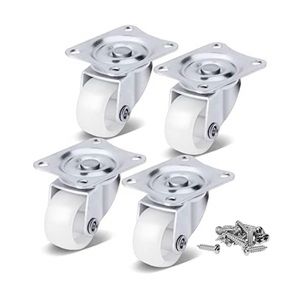1” SET OF 4 LOW PROFILE CASTER WHEELS